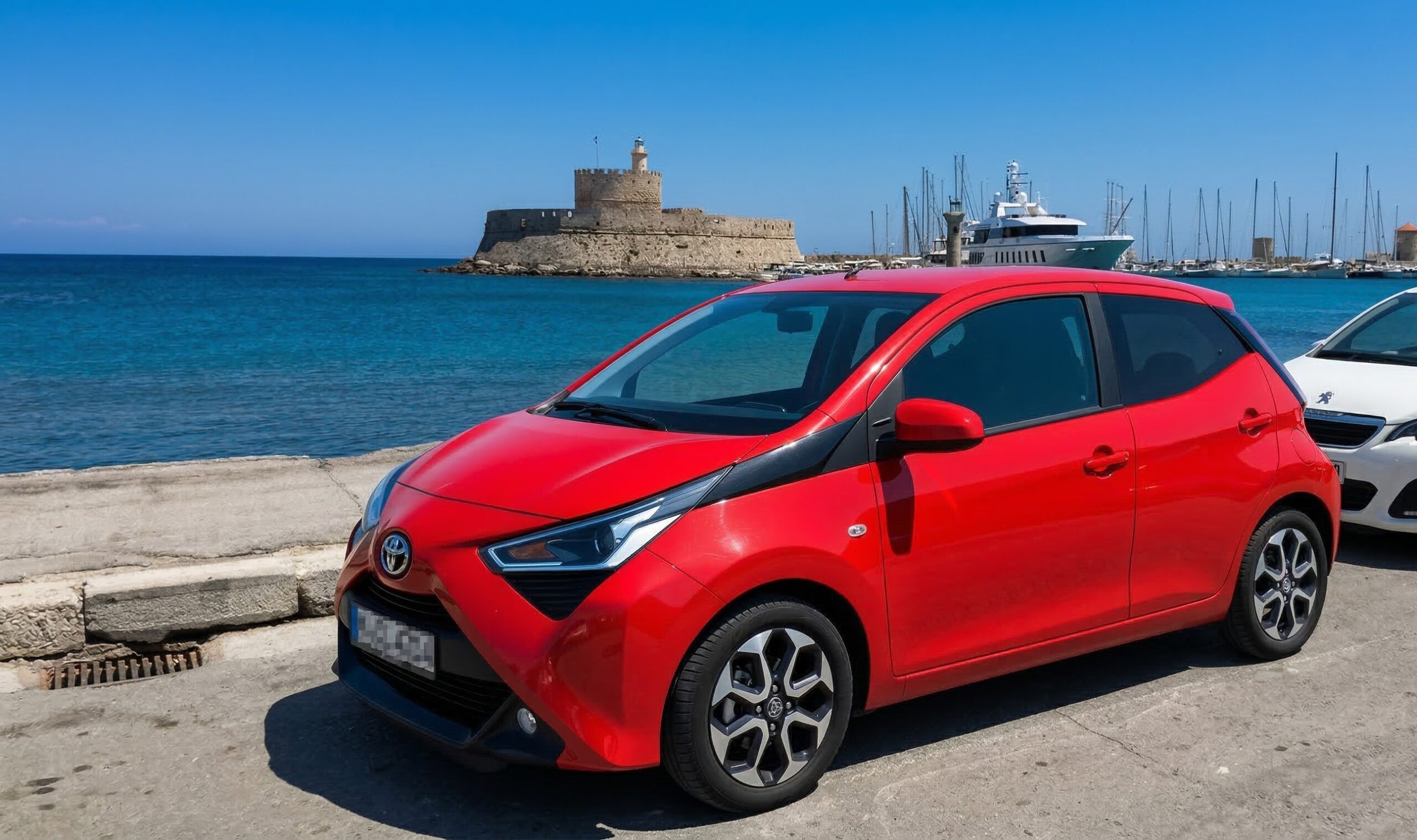 Toyota rental car – Eurostar Rent a Car Rhodes